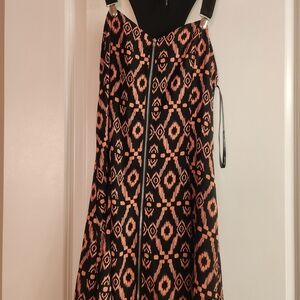 Marineblu Elegant Black Fabric